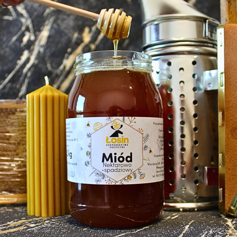 Miód nektarowo-spadziowy 1200 g - 2026