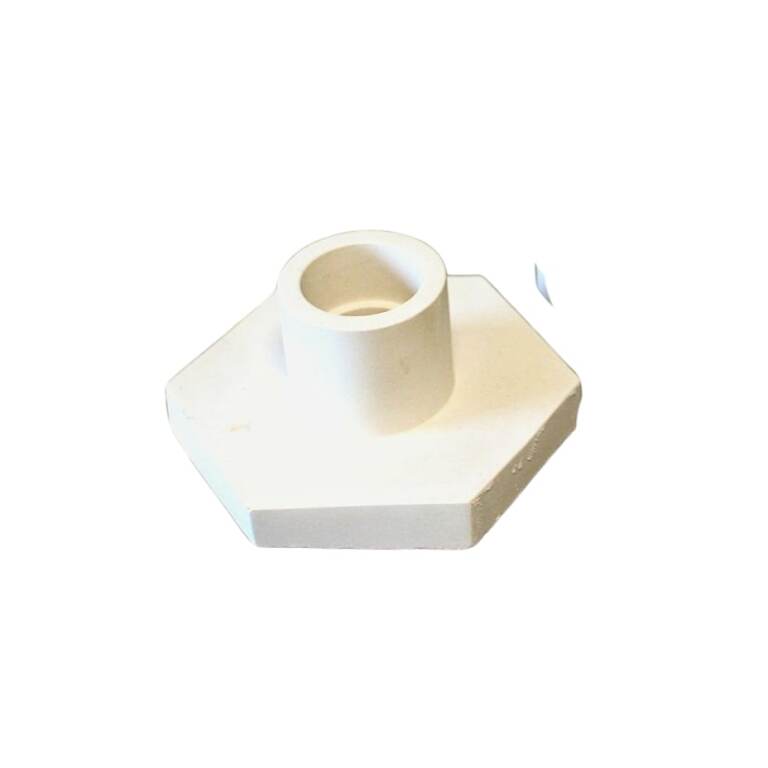 Podstawka z gipsu kremowa HEKSAGON