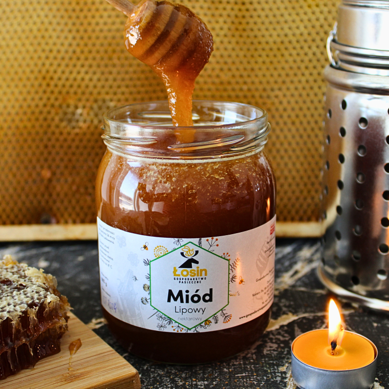 Miód nektarowo-spadziowy 680 g - 2025 OSTATNIE SZTUKI