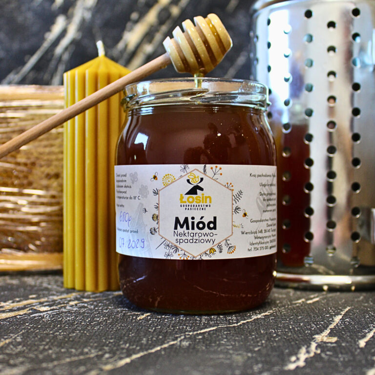Miód nektarowo-spadziowy 680 g - 2026