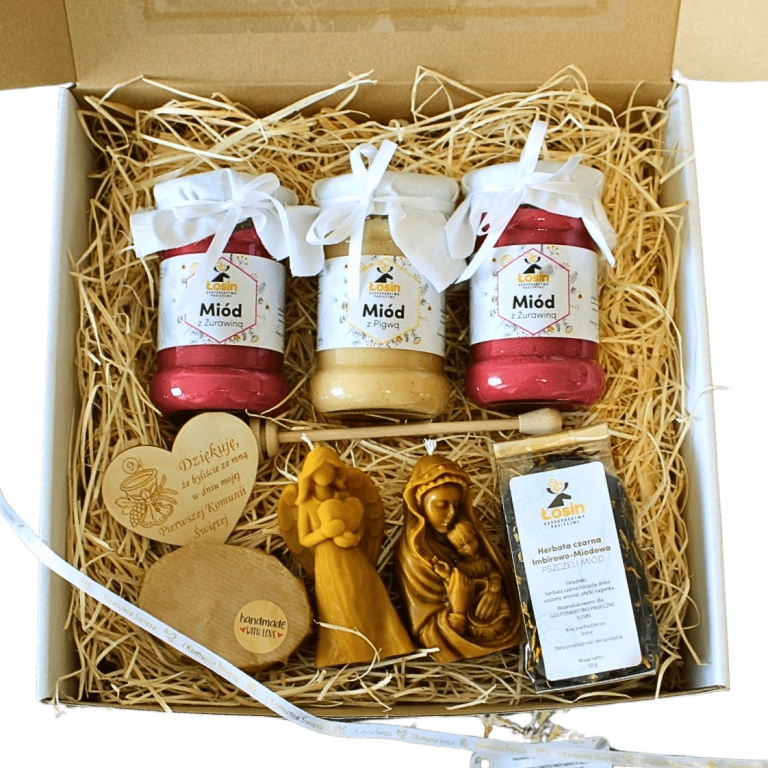 Podziękowanie Prezent dla Chrzestnych Komunia Chrzest 1645