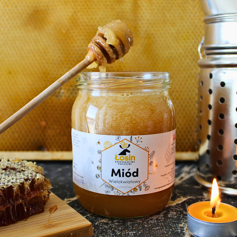 Miód wielokwiatowy letni (klon i akacja) 680 g - 2025