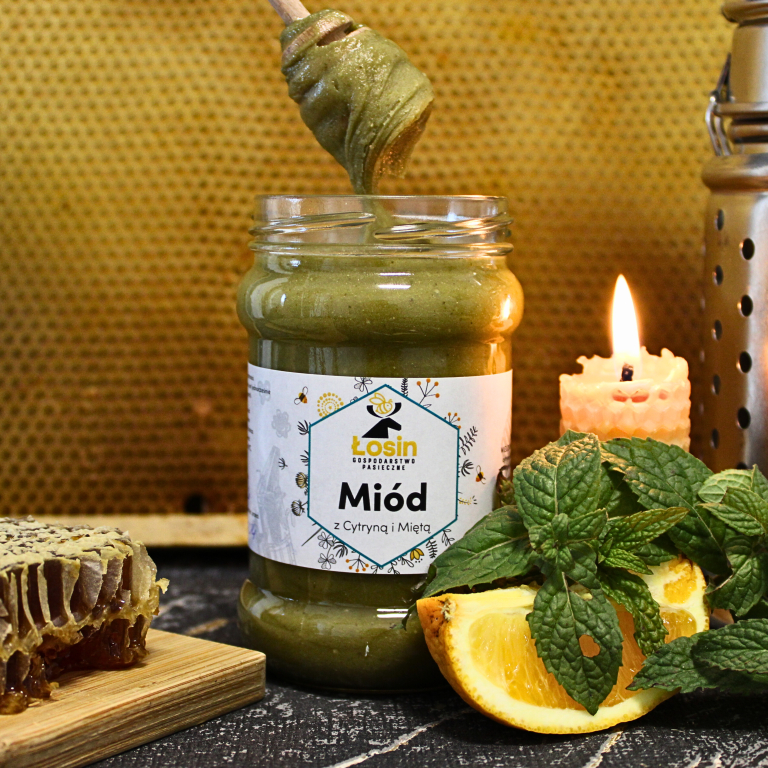 Miód z Miętą i Cytryną