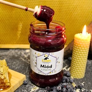 Miód z Jagodą OSTATNIE SZTUKI