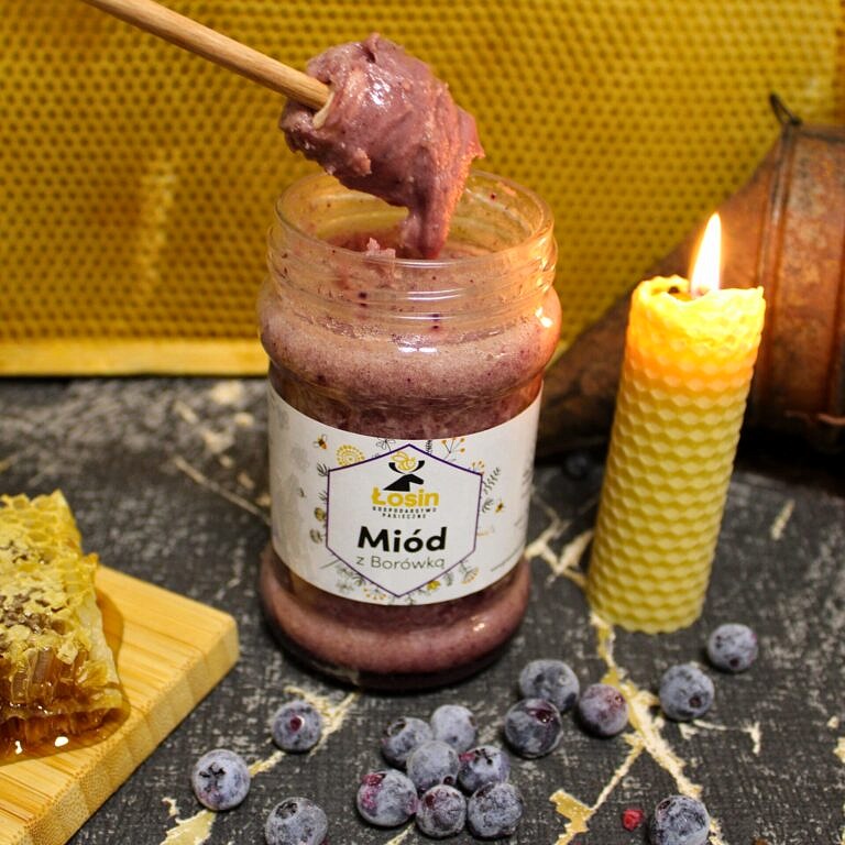 Miód z Borówką