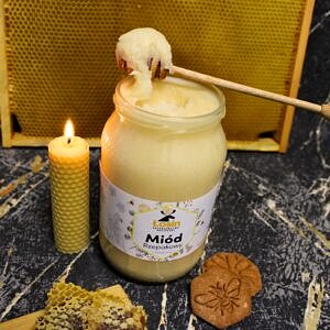 Miód rzepakowy 1200g - 2025 BRAK