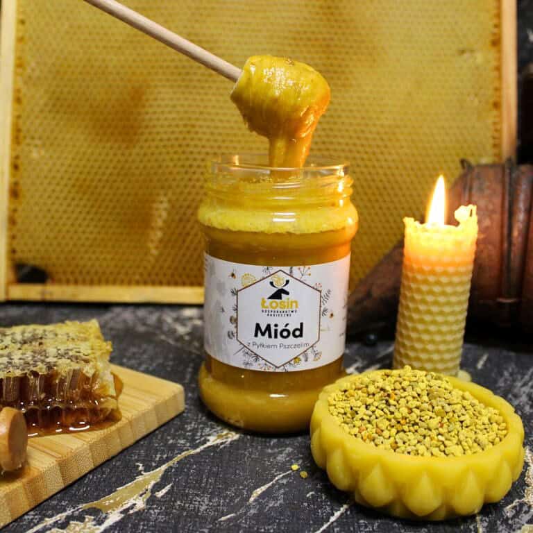 Miód z Pyłkiem Pszczelim