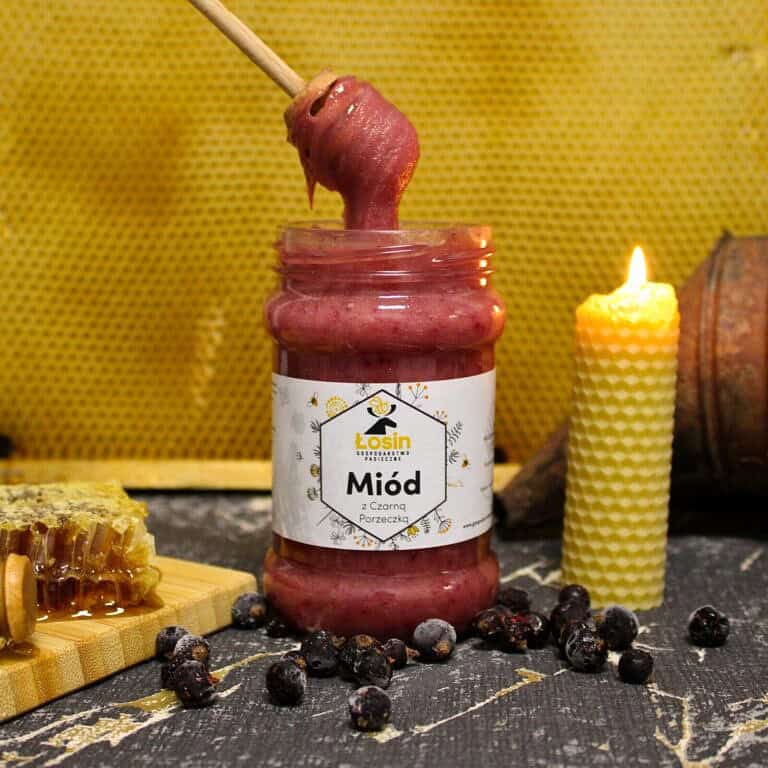 Miód z Czarną Porzeczką OSTATNIE SZTUKI