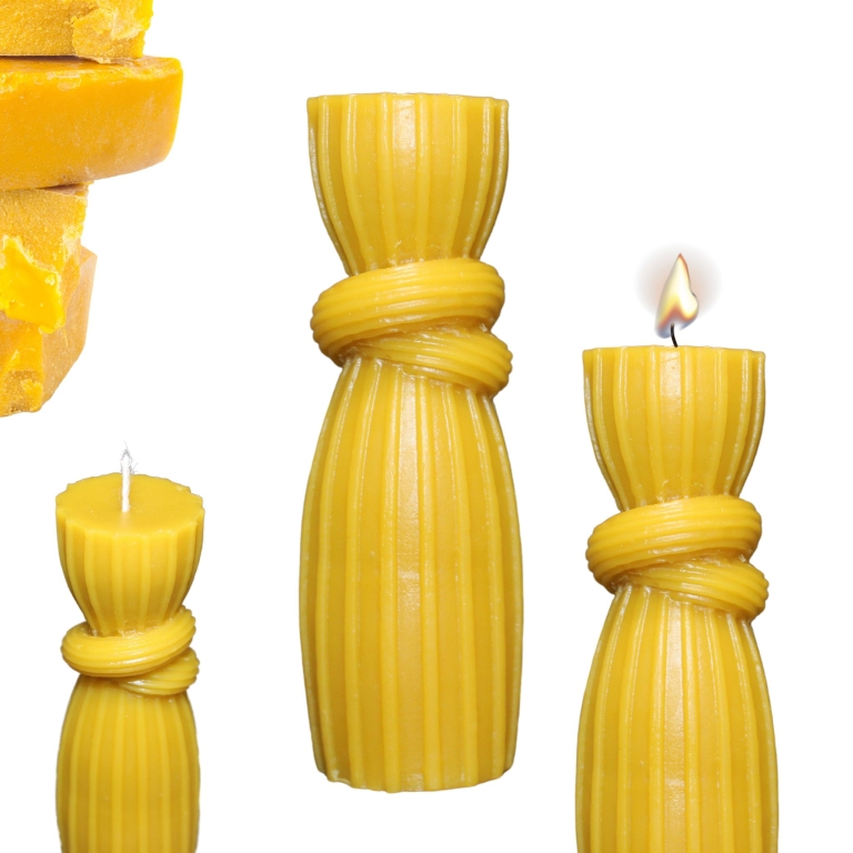 Świeca z wosku pszczelego WĘZEŁ MAŁY