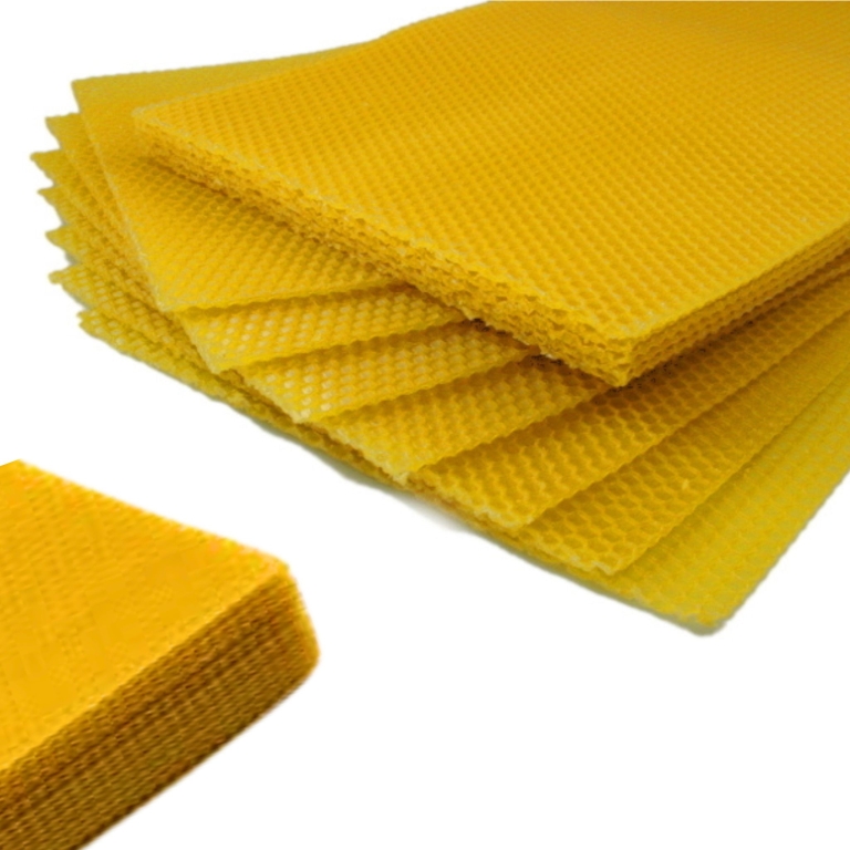 Węza pszczela do wyrobu świec 8 plastrów 0,5kg NATURALNA PRAWDZIWA