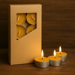 Podgrzewacze z wosku pszczelego 8szt. - do 3h palenia/szt.