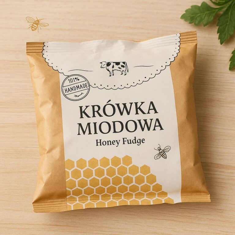 Krówka Miodowa Mleczna - 220g