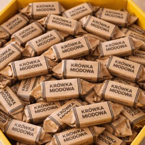 Krówka Miodowa Mleczna 1kg