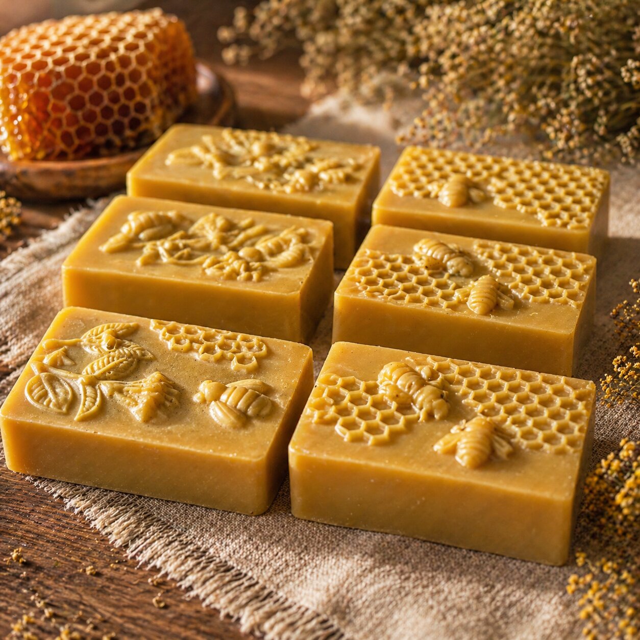 Naturalny wosk do wyrobu świec 480g - 6x kostka - obrazek 2