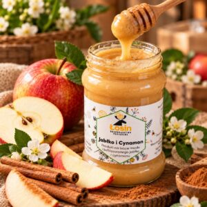 Miód z Cynamonem i Jabłkiem 315ml