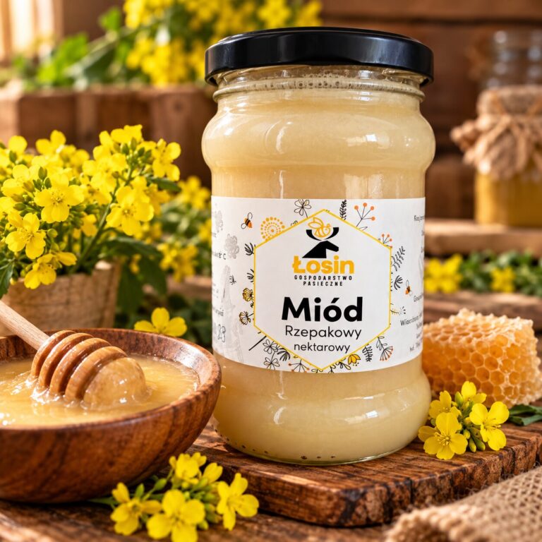 Miód rzepakowy 400 g - 2026